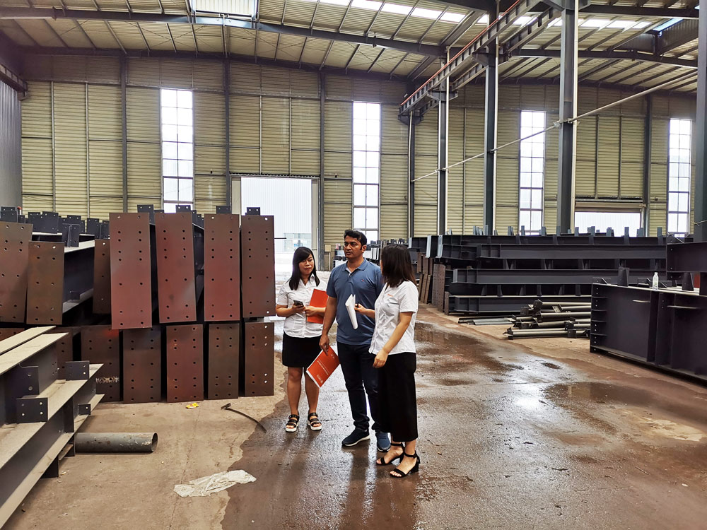 孟加拉國(guó)客戶參觀我們工廠